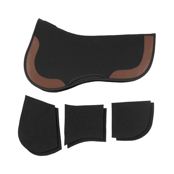 Equifit Thin ImpacTeq® Half Pad with Shims - Exceptional Equestrian