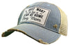 Vintage Life - I Just Want To Be A Stay At Home Dog Trucker Baseball Cap