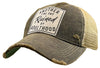 Vintage Life - Another Fine Day Ruined By Adulthood Trucker Baseball Cap