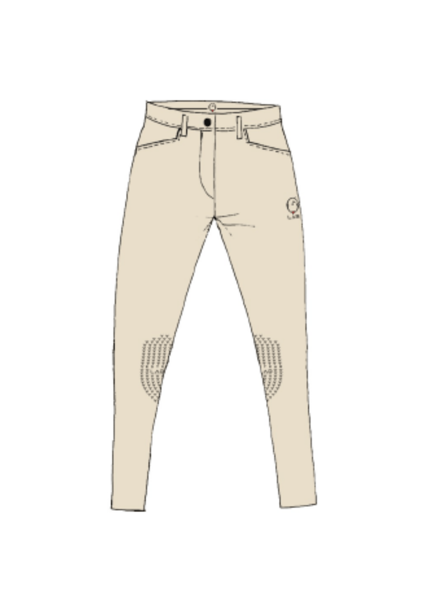 Vestrum - ANDROMEDA WOMEN’S RIDING BREECHES WITH KNEE GRIP