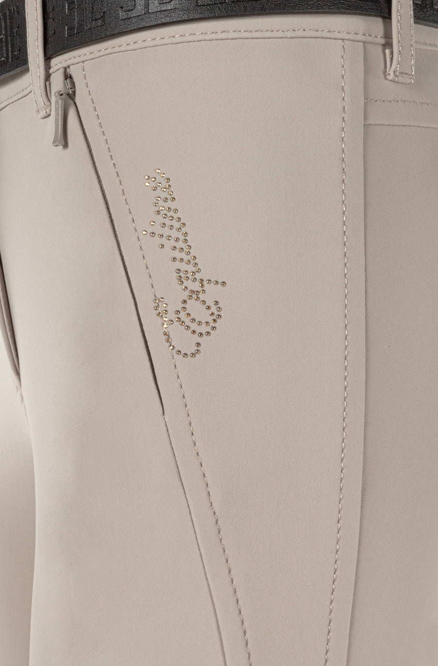 Equiline - ETTIEKH Women's Knee Grip High Waisted B-Move Breeches - ALL SALES FINAL - Exceptional Equestrian