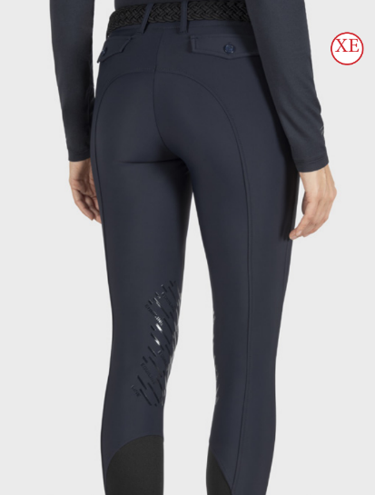 Navy Breeches with Equiline logo embroidery on leg