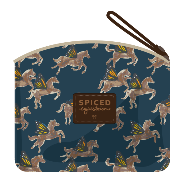 Spiced Equestrian - Ponyflies Makeup Bag