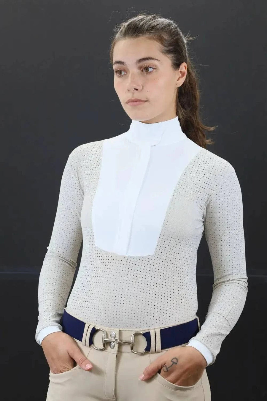 Kismet - "Eleonoire" LS Show Shirt - Exceptional Equestrian