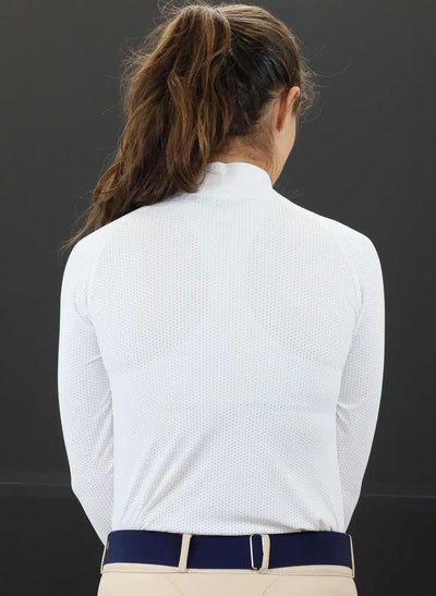 Kismet -  Jane Schooling Shirt Mock Collar Zipper