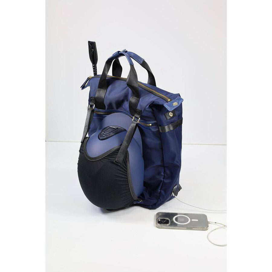 Kismet - Riding Backpack with Hidden Helmet Enclosure - Exceptional Equestrian