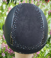 Exclusive Samshield Miss Shield Helmet with Top Night Pearl - Black