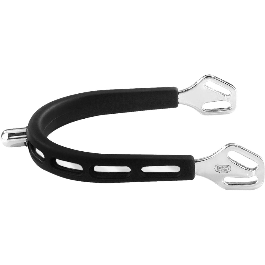 Herm Sprenger - ULTRA fit EXTRA GRIP spurs with Balkenhol fastening – Stainless steel, 15 mm rounded - Exceptional Equestrian