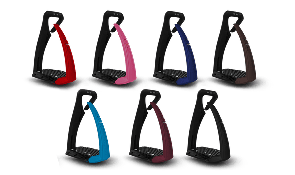 Freejump Safety Stirrups Soft Up Pro PLUS Extended Foot • TackNRider