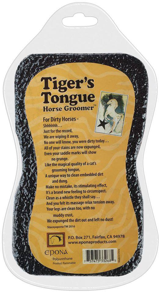 Epona's Tigers Tongue Horse Groomer - Exceptional Equestrian