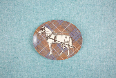 THOMASPAUL - EQUUS TWEED OVAL TRAY