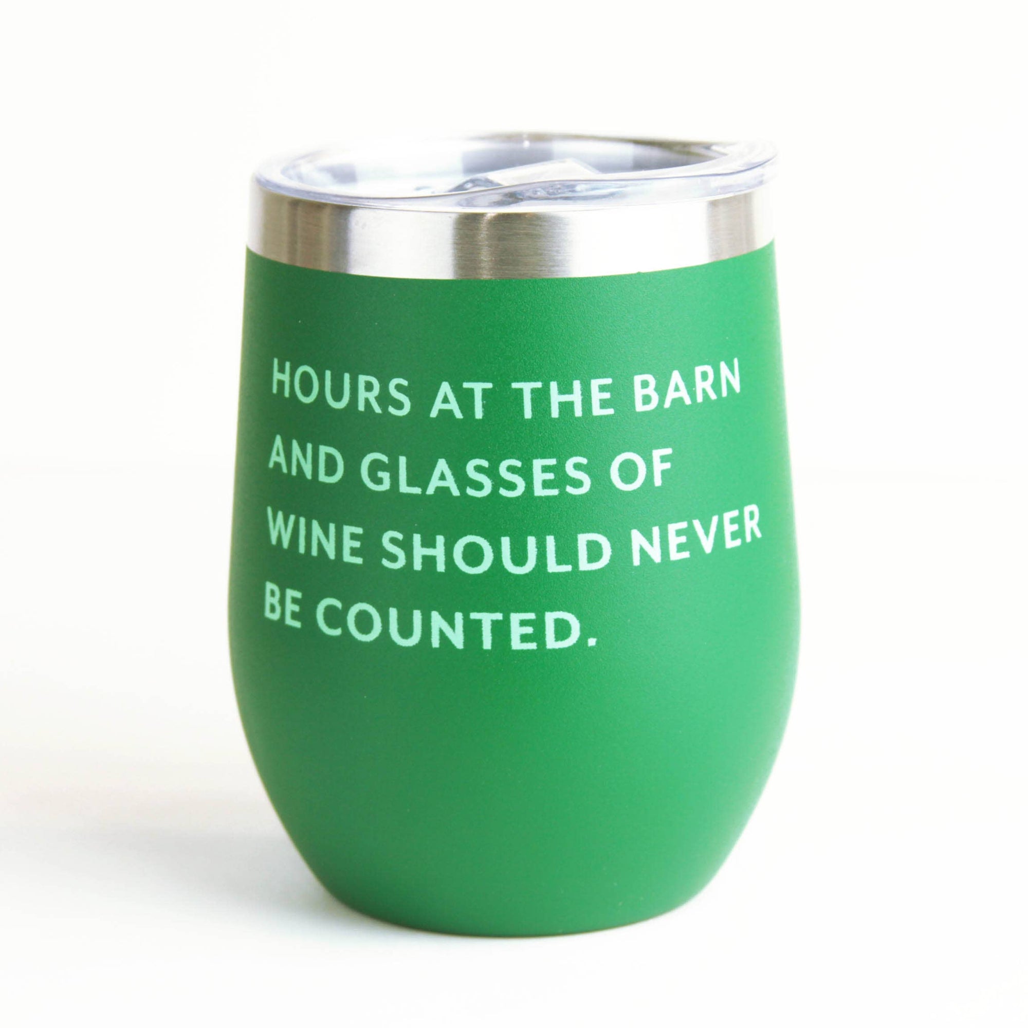 Mare Modern Goods - Never Count Wine Tumbler