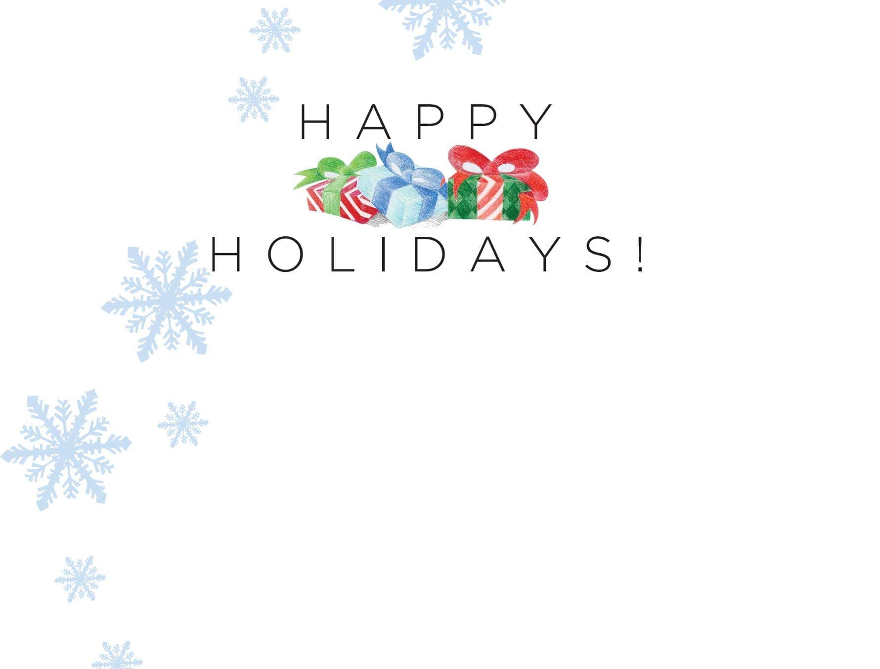 Horse Hollow Press - Horse Boxed Christmas Cards / Unwrapping Gifts / 8 Holiday