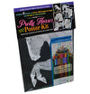 Horse Hollow Press - Pretty Horses Coloring Kit w/ 24-Colored Pencils - Exceptional Equestrian 