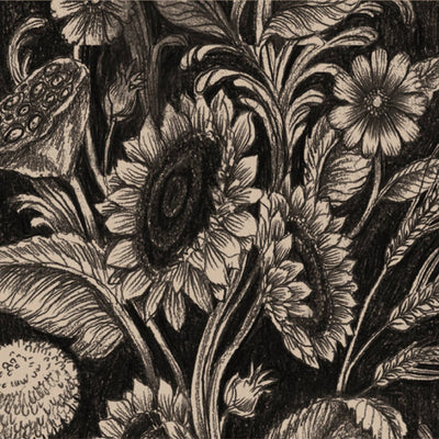 Hester & Cook - Stationery - Vintage Sunflower Cocktail Napkin