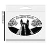 Horse Hollow Press - 3" My Happy Place Oval Sticker - Exceptional Equestrian