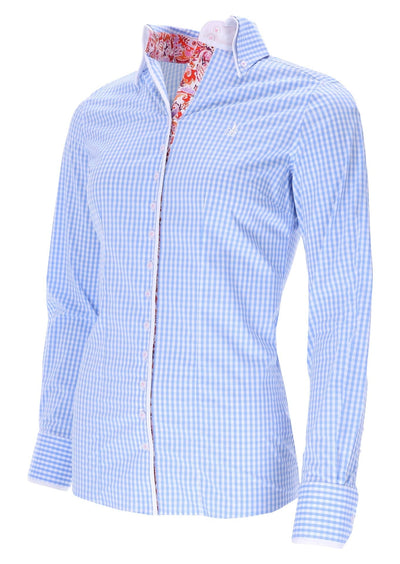 Fior da Liso Eleonora Paisley - Blue