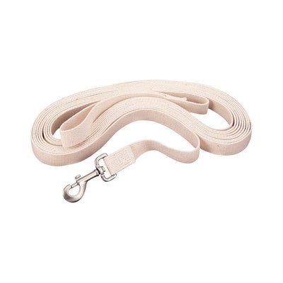Weaver Leather - Cotton Lunge Line - 1" x 30' with NP snap - Exceptional Equestrian