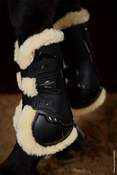 Schockemöhle - Air Flow Champion Tendon Boots w/ Fur - Exceptional Equestrian