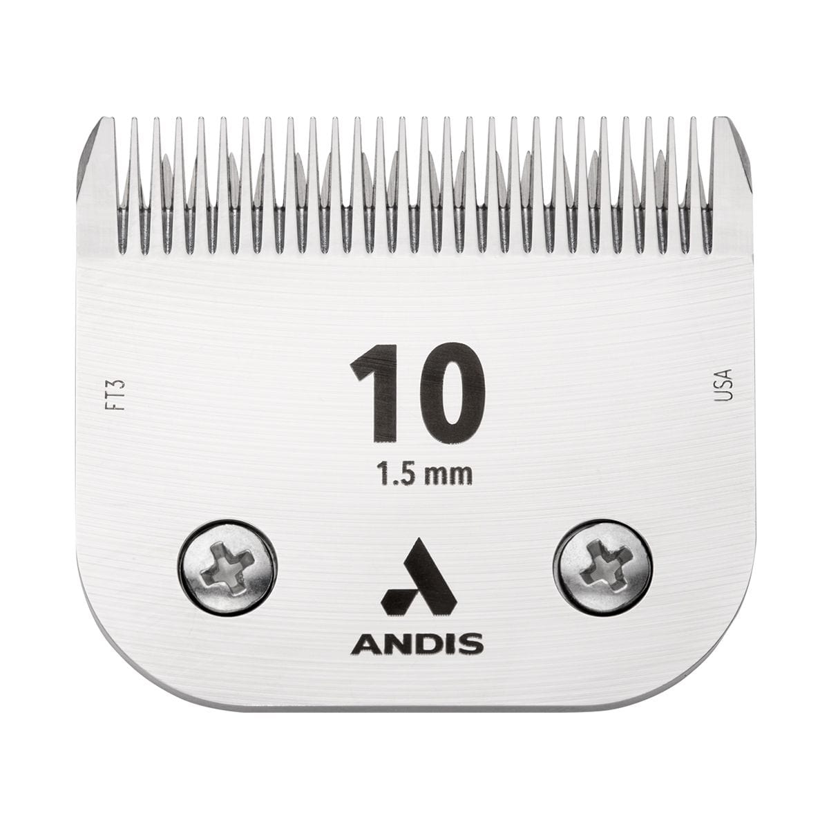 Andis - UltraEdge Detachable Blades - Size T10 - Extra Wide Medium Cut, 1/16", 1.5mm
