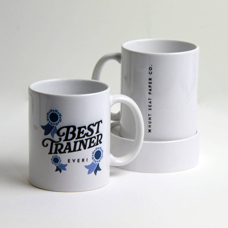Hunt Seat Paper Co. - Best Trainer Coffee Mug