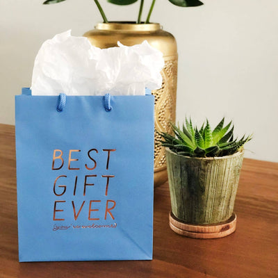 Steel Petal Press - Best Gift Ever Foil-Stamped Gift Bag