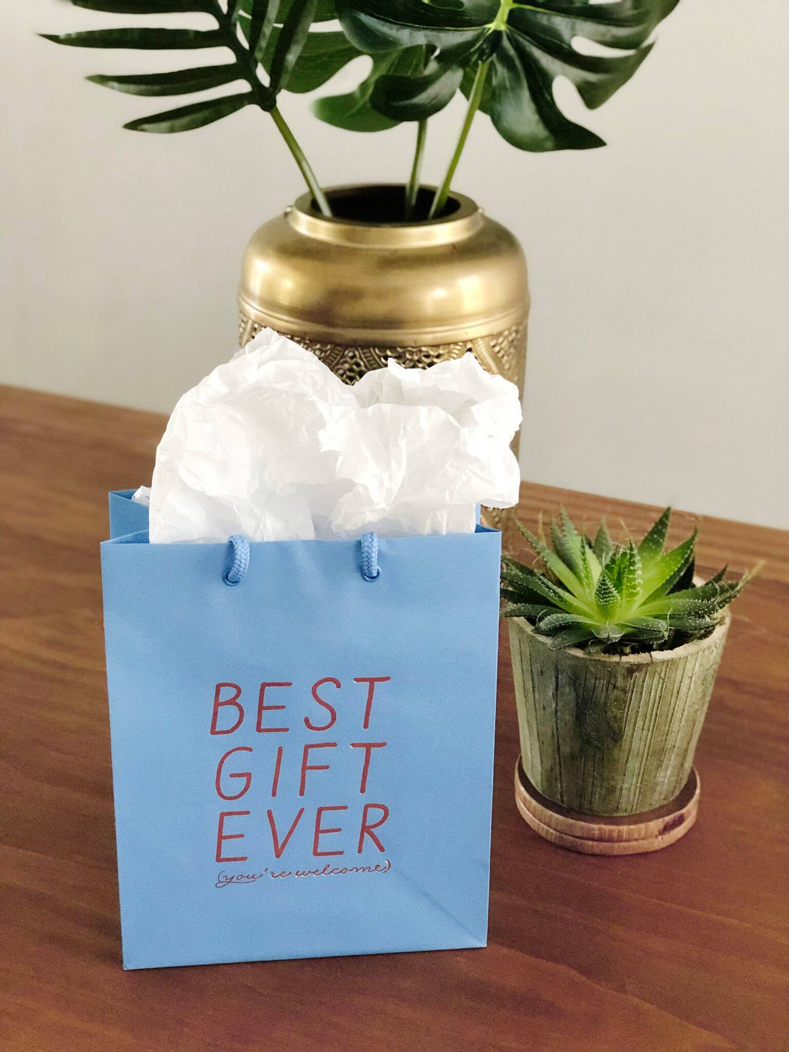 Steel Petal Press - Best Gift Ever Foil-Stamped Gift Bag