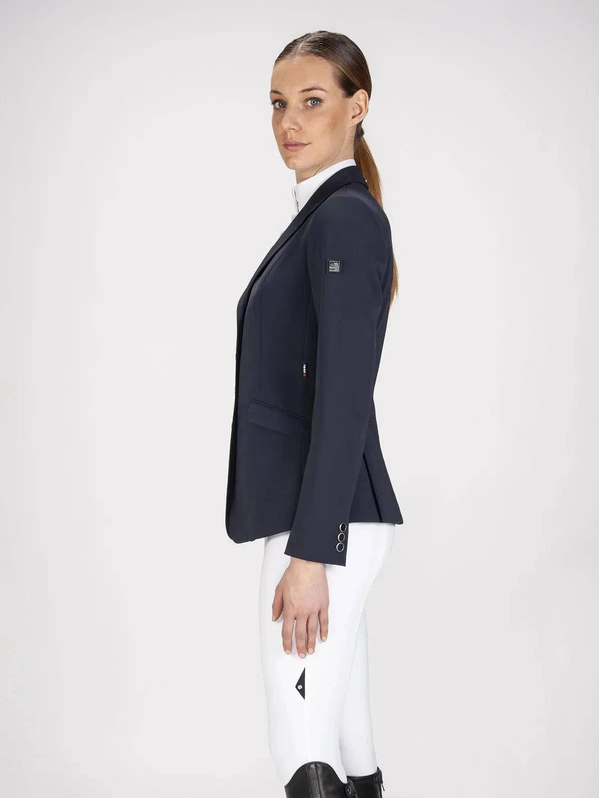EQUILINE GAIT WOMEN’S SHOW COAT - NAVY - Exceptional Equestrian