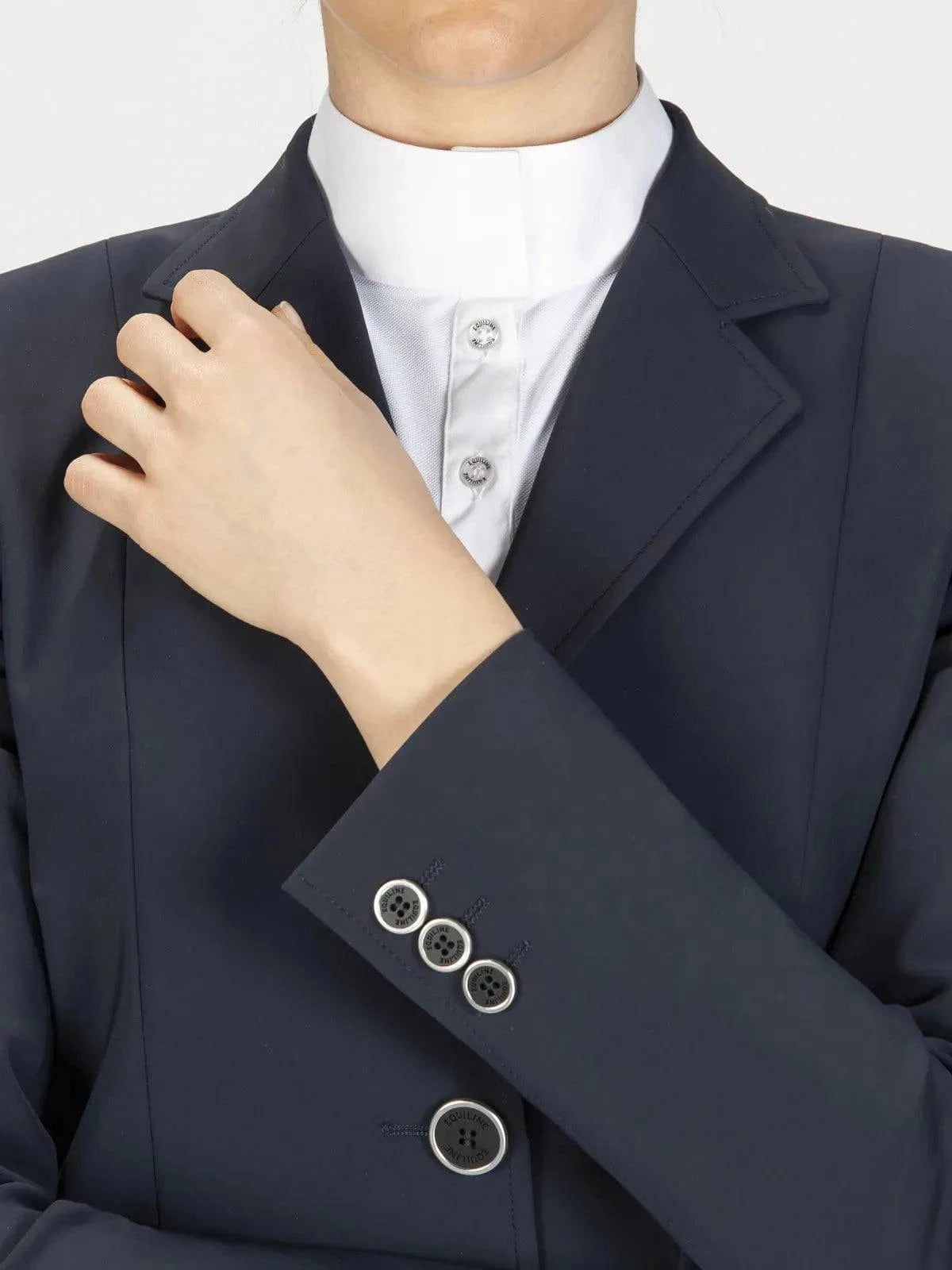 EQUILINE GAIT WOMEN’S SHOW COAT - NAVY - Exceptional Equestrian