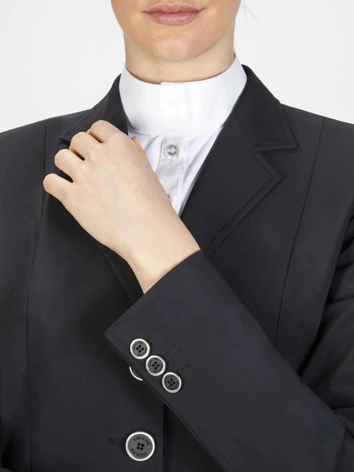 EQUILINE GAIT WOMEN’S SHOW COAT - BLACK - Exceptional Equestrian