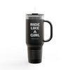 un.sus.tain.a.ble apparel - Insulated Travel Mug, 40oz - Ride Like A Girl