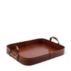 Vagabond House - Premium Genuine Leather Bit Serving Tray – Perfect for Entertaining