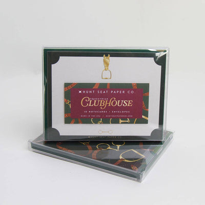 Hunt Seat Paper Co. - Equestrian Clubhouse Notecards