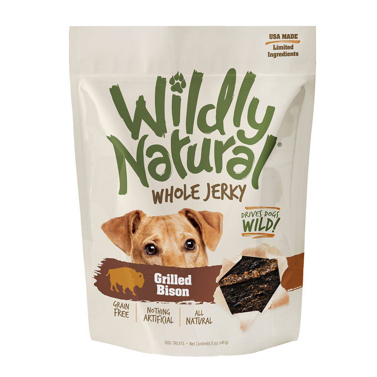 Wildly Natural Whole Jerky Strips for Dogs - Exceptional Equestrian
