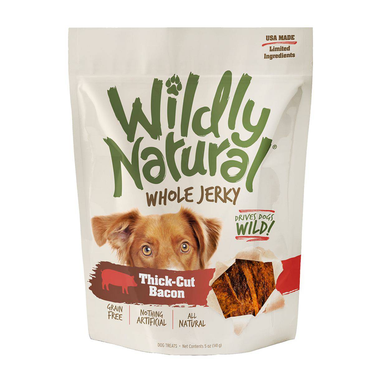 Wildly Natural Whole Jerky Strips for Dogs - Exceptional Equestrian