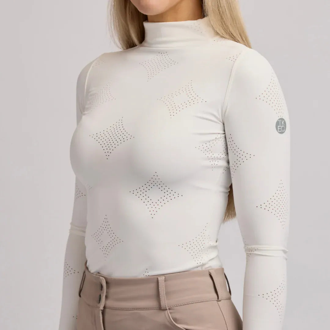 TKEQ - The 'CHLOE' Perforated Technical Top
