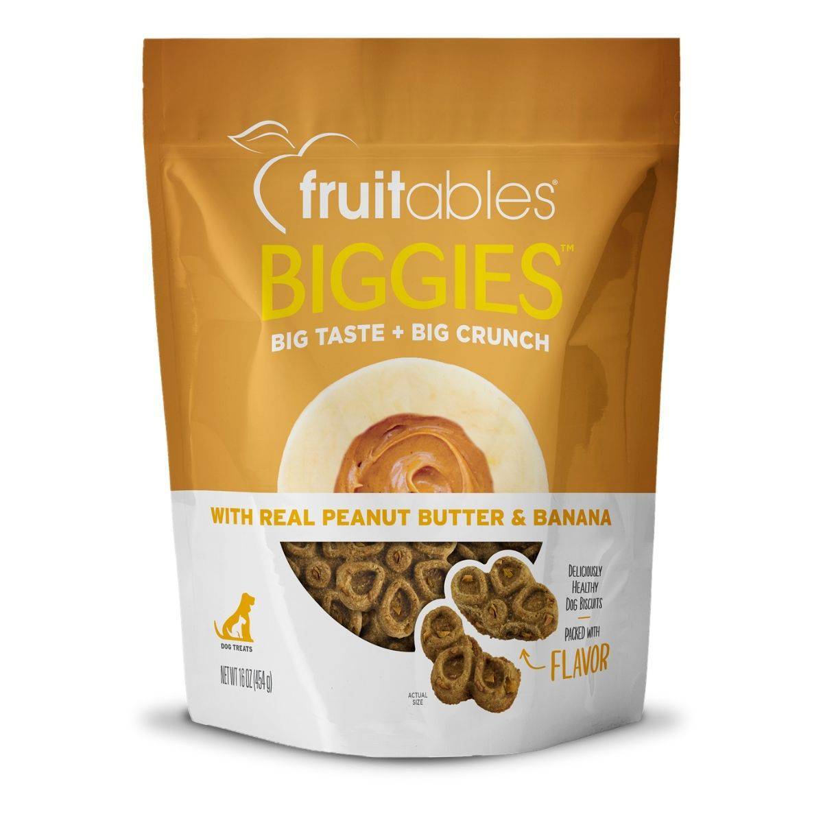 Fruitables Biggies Baked Dog Treats 16 oz - Exceptional Equestrian