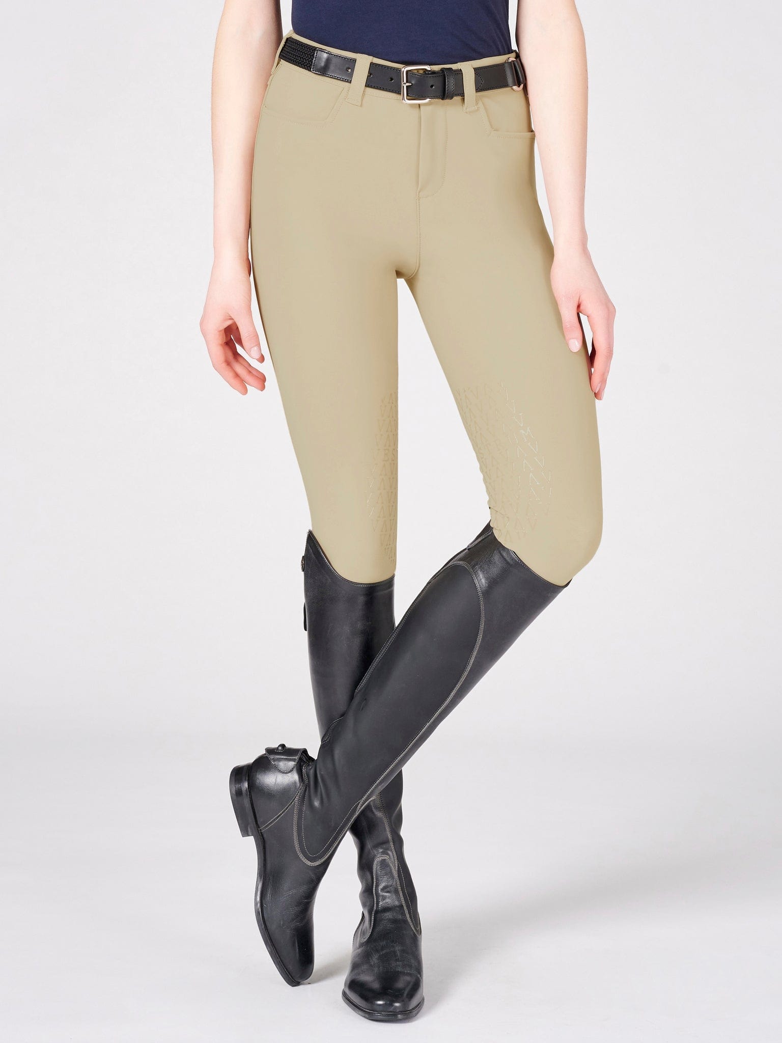 Vestrum FW25 - SYRACUSE WOMEN'S RIDING BREECHES WITH KNEE GRIP - TK FABRIC