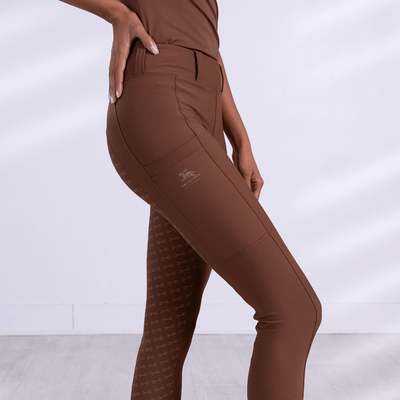 Hybrid Equestrian Breeches "Caramelized"