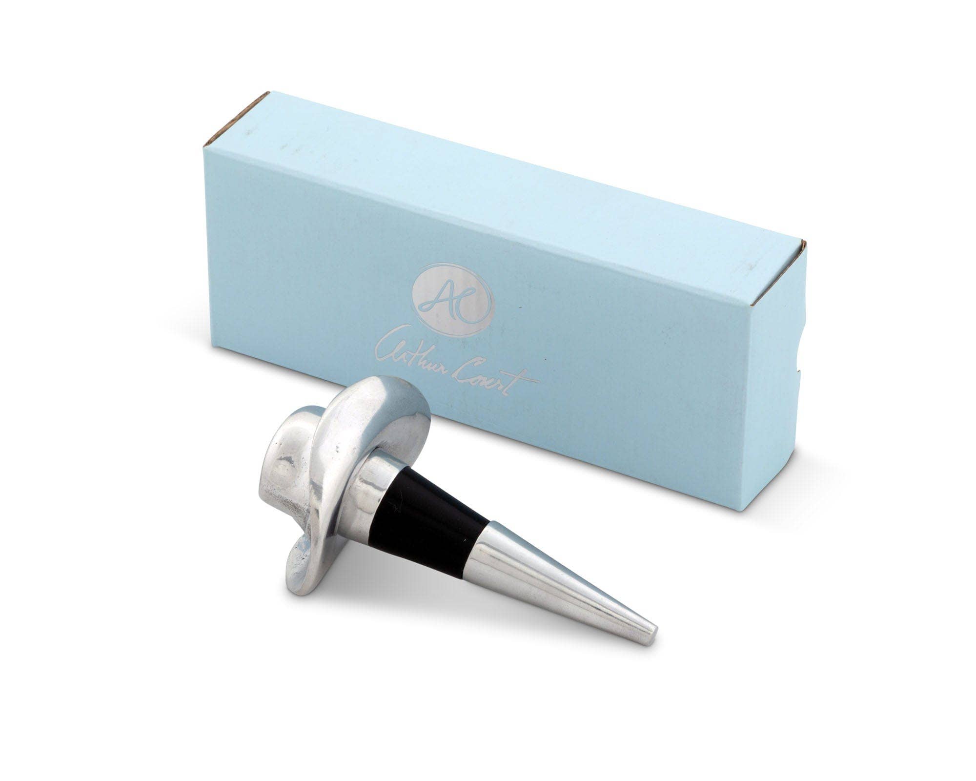Arthur Court - Cowboy Hat Bottle Stopper - Exceptional Equestrian