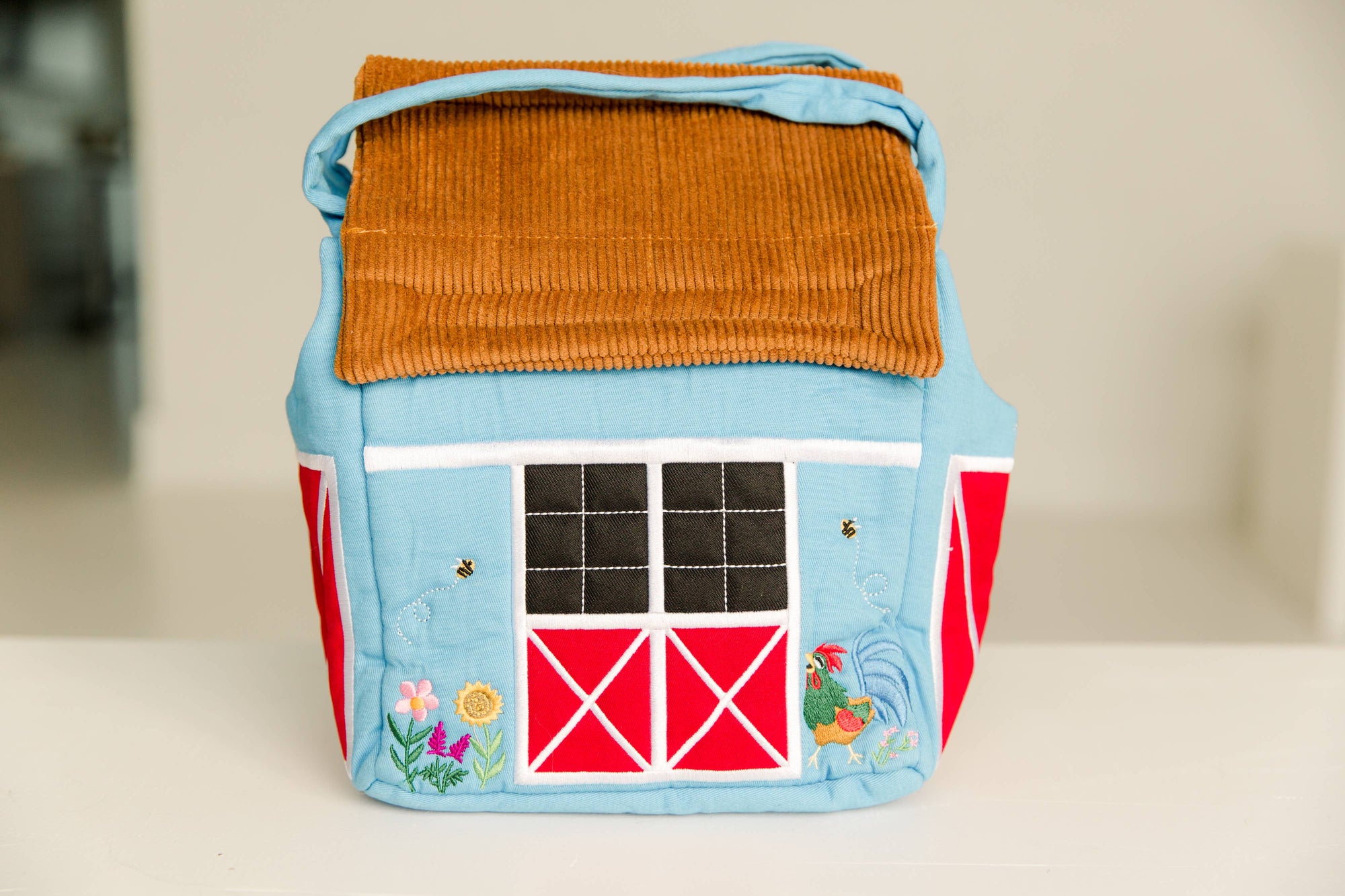 Piccoli Horses - BAG- BLUE BARN