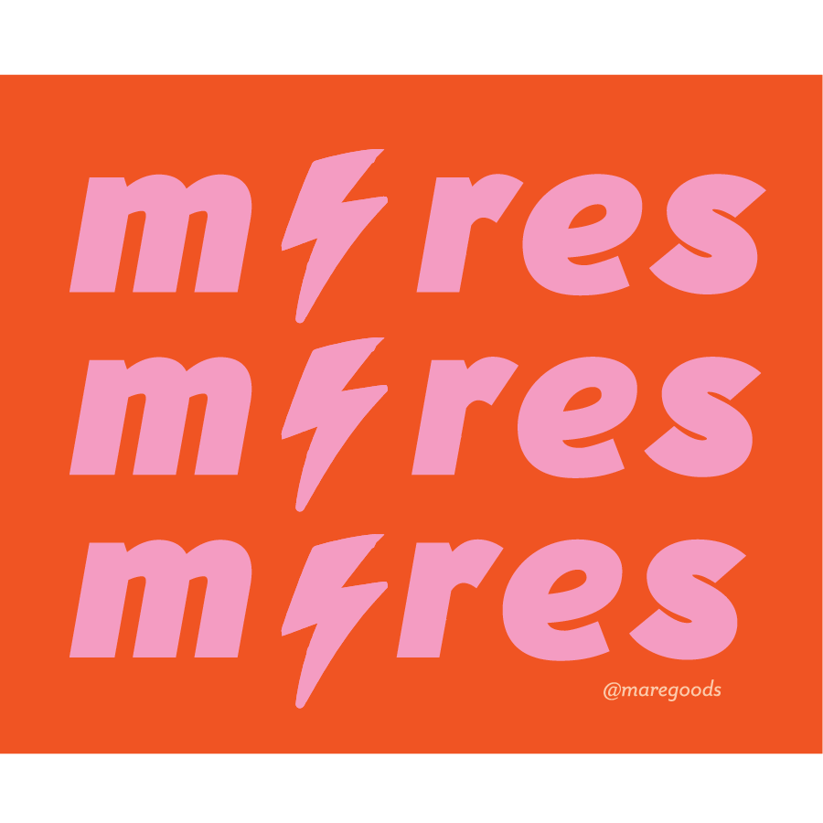 Mare Modern Goods - Mares Sticker