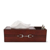 Vagabond House - Premium Genuine Leather Bit Office Tissue Box