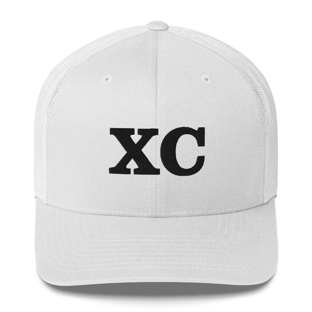 un.sus.tain.a.ble apparel - Retro Trucker Cap/Embroidered - White - XC