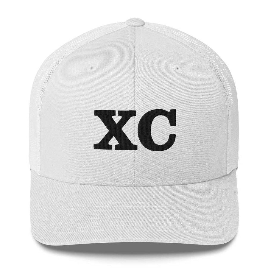 un.sus.tain.a.ble apparel - Retro Trucker Cap/Embroidered - White - XC