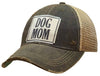 Vintage Life - Dog Mom Distressed Trucker Hat Baseball Cap - Exceptional Equestrian 