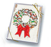 Horse Hollow Press - Horse Boxed Christmas Cards / Blankets Wreath / 8 Holiday