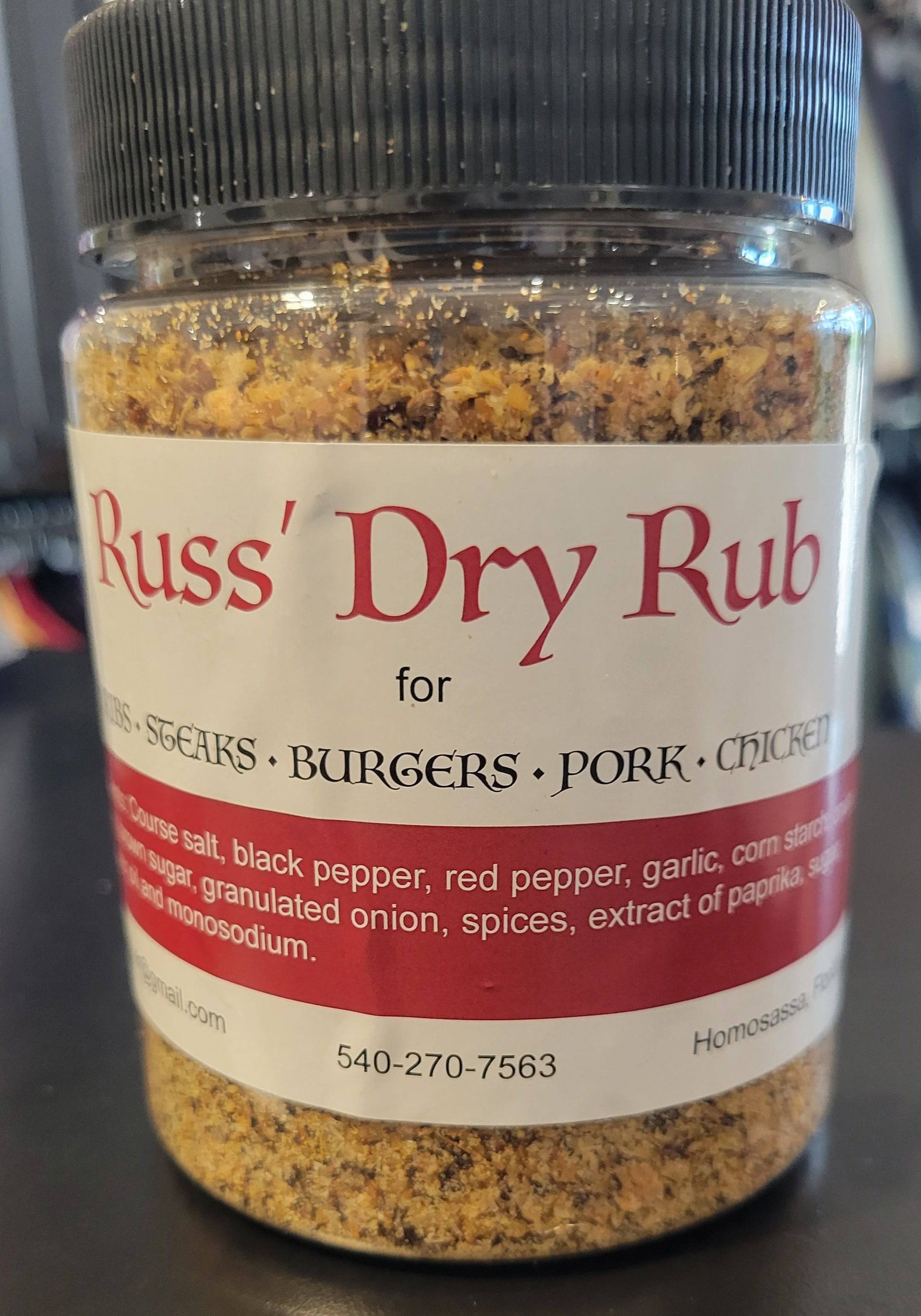 Russ' Dry Rub - Exceptional Equestrian