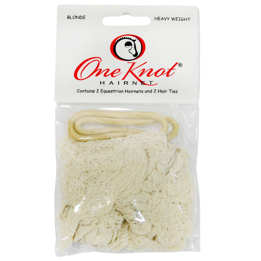 One Knot Hair Net - HEAVY WEIGHT - Exceptional Equestrian 