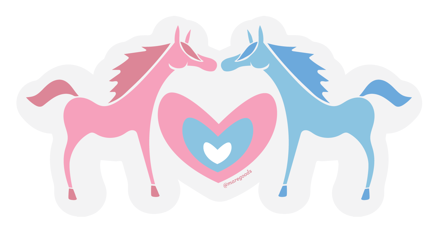 Mare Modern Goods - Pride Love Sticker